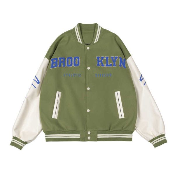 european size couple baseball jersey hip hop men's jacket casual coat men's embroidery, Black;brown
european size couple baseball jersey hip hop men's jacket casual coat men's embroidery, Black;brown