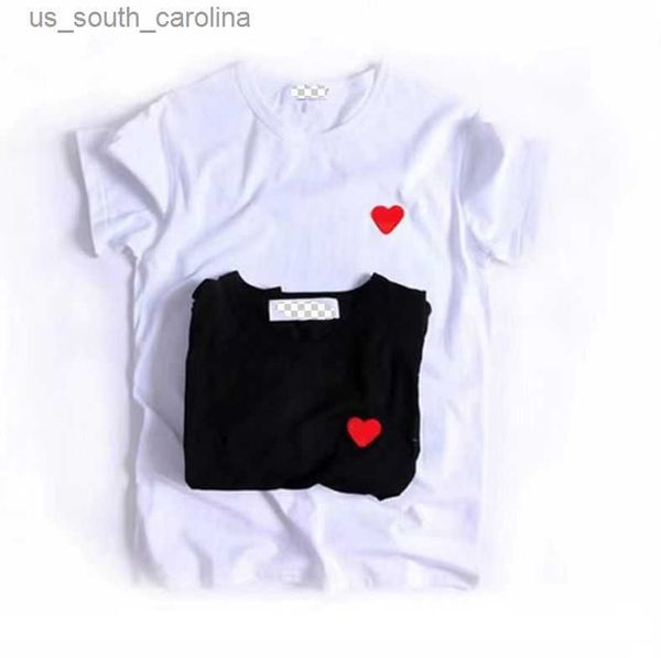 women's t-shirt play mens fashion t shirt designer red heart cdg casual women garcons s quanlity des ts cotton embroidery commes short, White
women's t-shirt play mens fashion t shirt designer red heart cdg casual women garcons s quanlity des ts cotton embroidery commes short, White