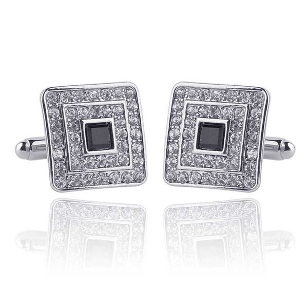 cuff links classic luxury rhinestone crystal square enamel men's french shirt cufflinks wedding jewelry g220525, Silver
cuff links classic luxury rhinestone crystal square enamel men's french shirt cufflinks wedding jewelry g220525, Silver