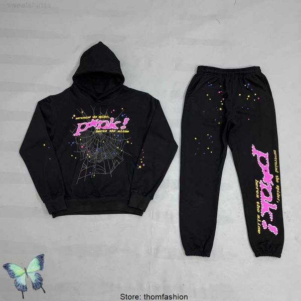 black sp5der tracksuit 555555 foam print pink drill diamonds spider hoodie sweatshirt set men women sp5der sweatpants
black sp5der tracksuit 555555 foam print pink drill diamonds spider hoodie sweatshirt set men women sp5der sweatpants