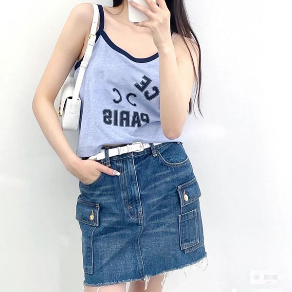 fashion letter print tee t shirts womens designer tanks sling summer cotton soft tees beach style quick dry shirt, White
fashion letter print tee t shirts womens designer tanks sling summer cotton soft tees beach style quick dry shirt, White