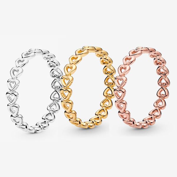 band of hearts stacking rings for pandora authentic sterling silver wedding party jewelry designer ring set for women girlfriend gift love r, Slivery;golden
band of hearts stacking rings for pandora authentic sterling silver wedding party jewelry designer ring set for women girlfriend gift love r, Slivery;golden