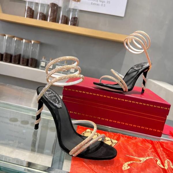 rene caovilla cleo open toe sandals crystal embellished spiral wrap around sandals twining rhinestone sandal women black stiletto heels shoe
rene caovilla cleo open toe sandals crystal embellished spiral wrap around sandals twining rhinestone sandal women black stiletto heels shoe