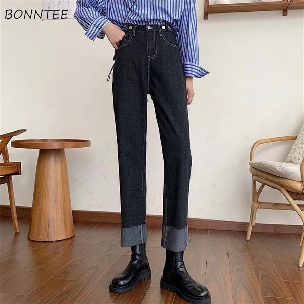 jeans jeans women cuffs high waist korean style chic trendy popular allmatch slim college students ulzzang leisure streetwear autumn, Blue
jeans jeans women cuffs high waist korean style chic trendy popular allmatch slim college students ulzzang leisure streetwear autumn, Blue