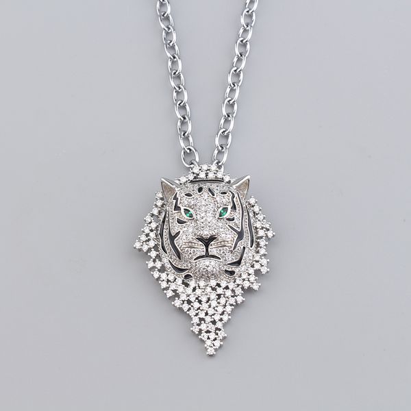 gold 925 silver tiger diamond chains charm earrings luxury pendant necklaces for women men designer jewelry party christmas wedding gifts bi
gold 925 silver tiger diamond chains charm earrings luxury pendant necklaces for women men designer jewelry party christmas wedding gifts bi