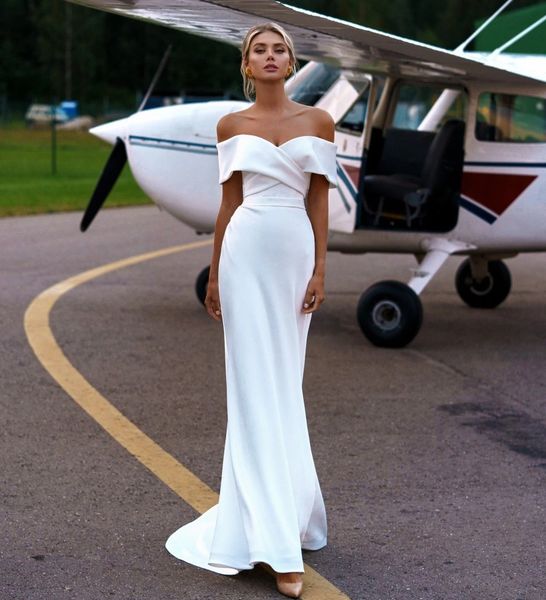 morden satin wedding dress 2023 with detachable overskirt off the shoulder bridal gowns 2 in 1 custom made vestidos de novia, White
morden satin wedding dress 2023 with detachable overskirt off the shoulder bridal gowns 2 in 1 custom made vestidos de novia, White