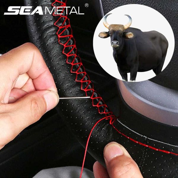 seametal genuine leather car steering wheel cover with needles thread diy braid 37-38cm anti-slip cowhide steer-wheel protector g230524 g230
seametal genuine leather car steering wheel cover with needles thread diy braid 37-38cm anti-slip cowhide steer-wheel protector g230524 g230
