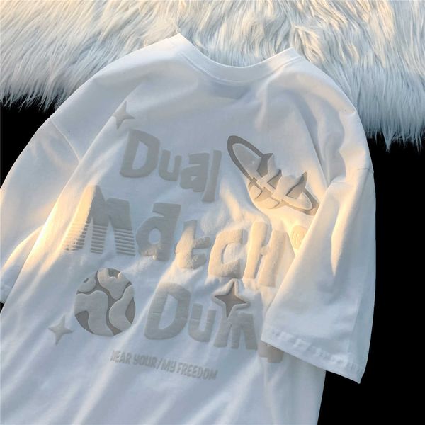 2023 luxury designer men t shirt short sleeve tess casual fashion wholesale cotton tshirt oversized heavyweight puff printing tshirt for foa, White;black
2023 luxury designer men t shirt short sleeve tess casual fashion wholesale cotton tshirt oversized heavyweight puff printing tshirt for foa, White;black