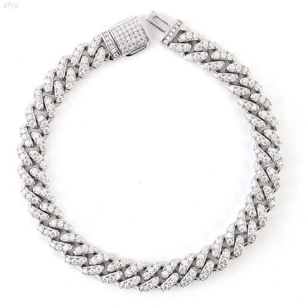 12mm moissanite cuban link bracelet white gold s925 silver diamond hip hop chain necklace
12mm moissanite cuban link bracelet white gold s925 silver diamond hip hop chain necklace