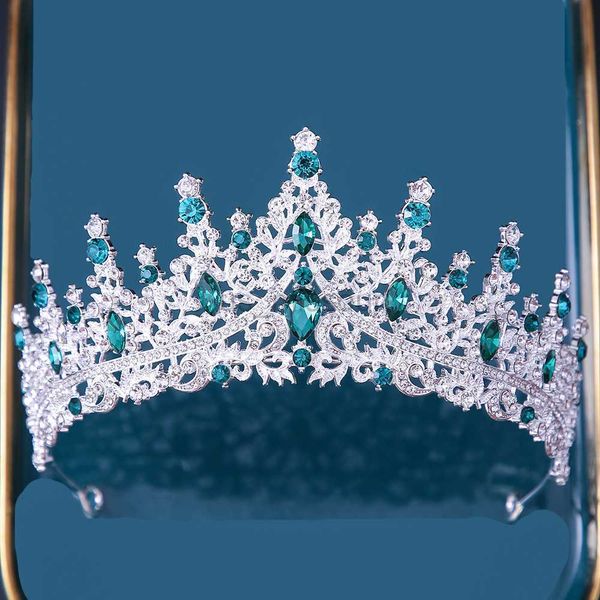 other fashion accessories kmvexo silver color green crystal crown women's fashion highend atmospheric headdress bridal wedding hair acc
other fashion accessories kmvexo silver color green crystal crown women's fashion highend atmospheric headdress bridal wedding hair acc