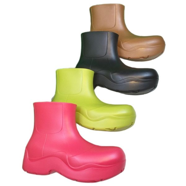 boots luxury women's rainboots classic brand fashion boots famous letter ankle boots waterproof chunky heel half boots solid clour plat, Black
boots luxury women's rainboots classic brand fashion boots famous letter ankle boots waterproof chunky heel half boots solid clour plat, Black