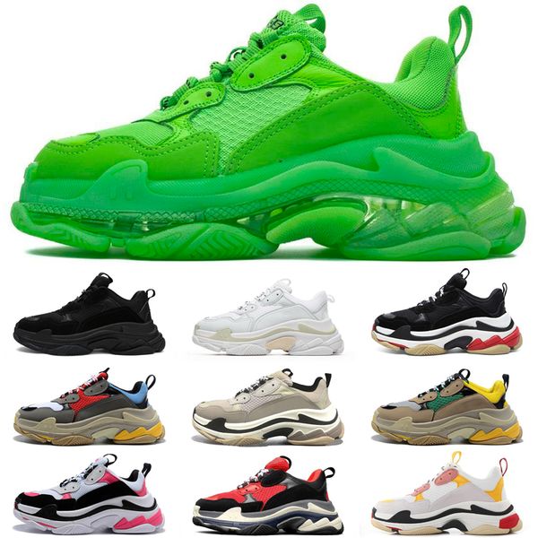 triple s sports sneakers for womens mens casual shoes black red white green grey blue dad clear sole platform paris tennis trainers 36-45
triple s sports sneakers for womens mens casual shoes black red white green grey blue dad clear sole platform paris tennis trainers 36-45