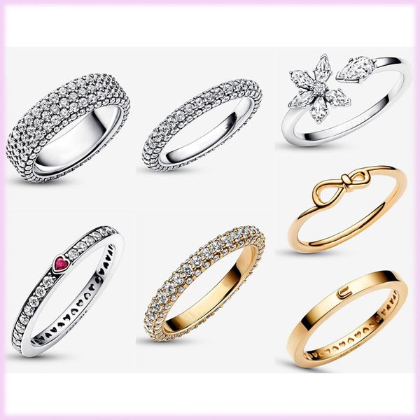 925 sterling silver pandora ring valentine's day eternal symbol petal ring ring is suitable for primitive lady jewelry fashion accessor, Golden;silver
925 sterling silver pandora ring valentine's day eternal symbol petal ring ring is suitable for primitive lady jewelry fashion accessor, Golden;silver