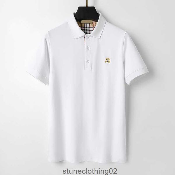 mens stylist polo woman shirts luxury italian mens polos designer clothing short sleeves fashion summer white sandybrown black striped tshir, White;black
mens stylist polo woman shirts luxury italian mens polos designer clothing short sleeves fashion summer white sandybrown black striped tshir, White;black