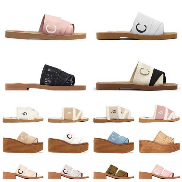 2023 woody sandals platforms flat activity slippers lace lettering canvas slippers khaki brown beige blue famous luxury designer eur:35-42, Black
2023 woody sandals platforms flat activity slippers lace lettering canvas slippers khaki brown beige blue famous luxury designer eur:35-42, Black