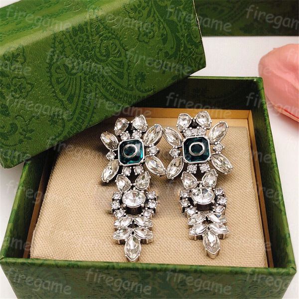 crystal long earring sliver flower green earring luxury brand designer for women party gift wedding eardrop, Golden;silver
crystal long earring sliver flower green earring luxury brand designer for women party gift wedding eardrop, Golden;silver