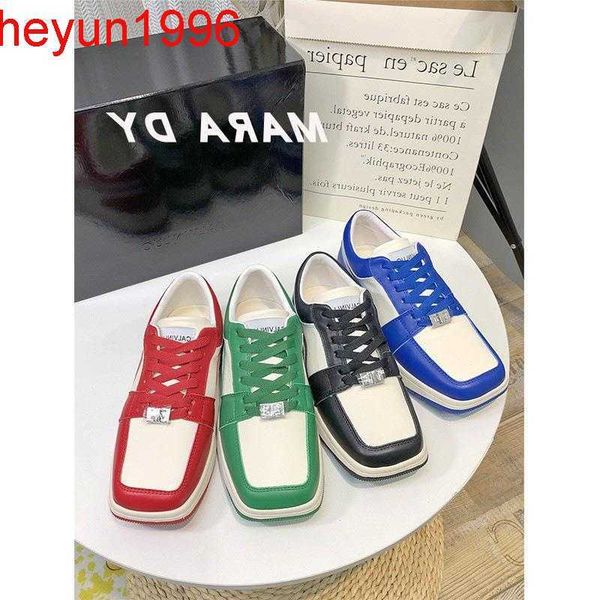 yu yan star's same green for women's 22nd summer new thick sole square headed football genuine leather sports casual board shoes
yu yan star's same green for women's 22nd summer new thick sole square headed football genuine leather sports casual board shoes