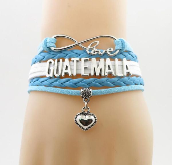 infinity national guatemala bracelet heart charm argentina national flag bracelets bangles for woman and man bracelets2068774, Golden;silver
infinity national guatemala bracelet heart charm argentina national flag bracelets bangles for woman and man bracelets2068774, Golden;silver