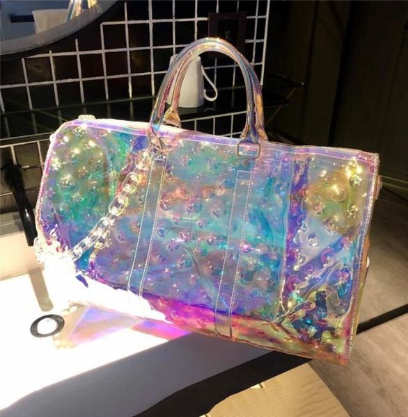 quality sports gym bag transparent embossed boarding luggage portable colorful laser travel bags large capacity whole5349048
quality sports gym bag transparent embossed boarding luggage portable colorful laser travel bags large capacity whole5349048