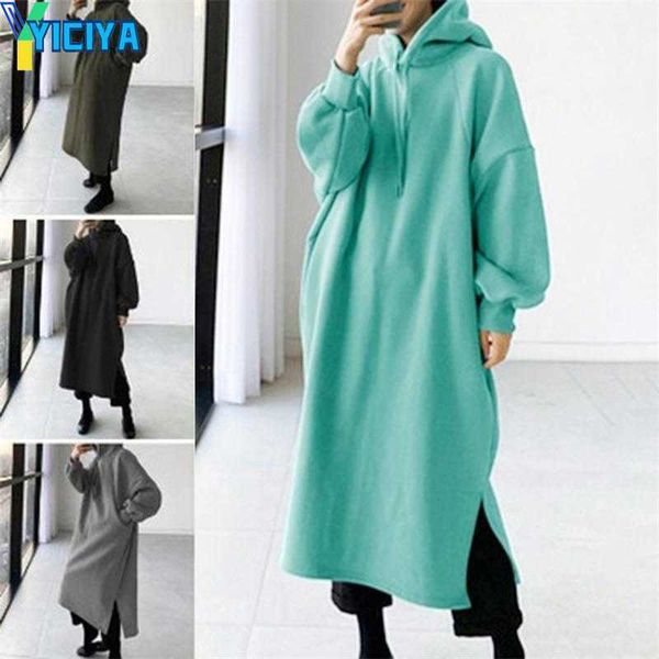 yiciya women's hoodies sweatshirts women loose long hoodie casual solid color hooded student's autumn winter baggy pullover sweats, Black
yiciya women's hoodies sweatshirts women loose long hoodie casual solid color hooded student's autumn winter baggy pullover sweats, Black