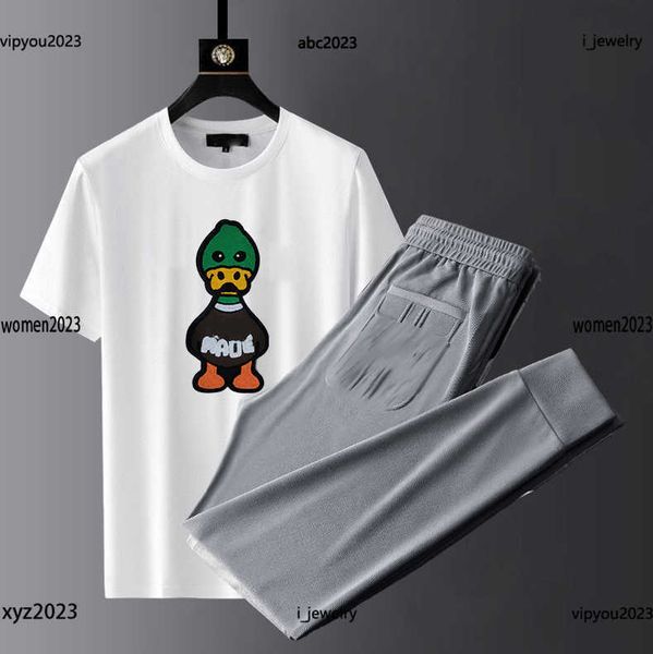 man tracksuits sports suit short sleeve sets size -3xl 2pcs colorful duck print t-shirt and lace up pants new arrival, Gray
man tracksuits sports suit short sleeve sets size -3xl 2pcs colorful duck print t-shirt and lace up pants new arrival, Gray