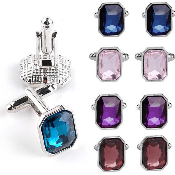 cuff links 5 color luxury blue purple men's zircon inlaid shirt commercial cufflinks jewelry nice g220525, Silver
cuff links 5 color luxury blue purple men's zircon inlaid shirt commercial cufflinks jewelry nice g220525, Silver