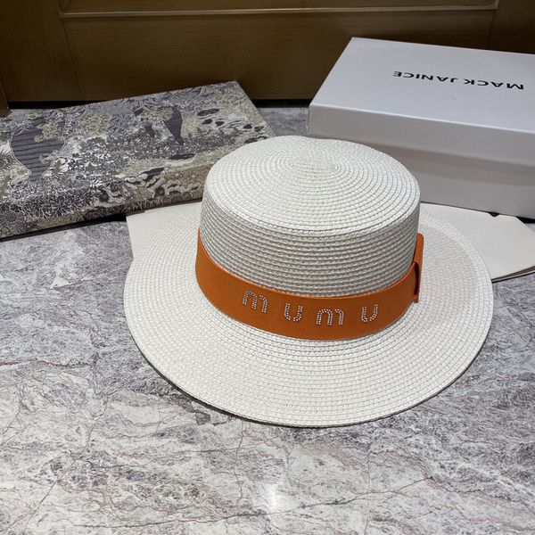miu letter female designer beanie cap fashion versatile summer outing sunscreen beach hat straw knitted hat trend, Blue;gray
miu letter female designer beanie cap fashion versatile summer outing sunscreen beach hat straw knitted hat trend, Blue;gray