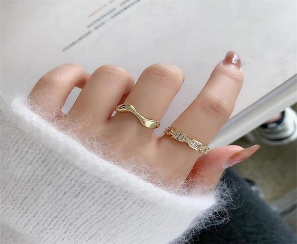 2021 gothic irregular element gold zircon two piece open rings for woman wedding party girl039s unusual jewelry fashion ring6076555, Silver
2021 gothic irregular element gold zircon two piece open rings for woman wedding party girl039s unusual jewelry fashion ring6076555, Silver