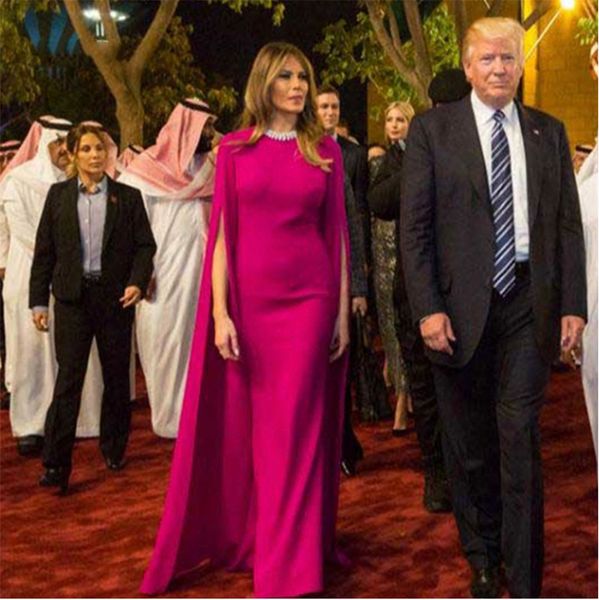 2023 fuchsia arabic celebrity evening dresses with cape floor length dubai red carpet dress prom gowns beaded party gowns, Black;red
2023 fuchsia arabic celebrity evening dresses with cape floor length dubai red carpet dress prom gowns beaded party gowns, Black;red