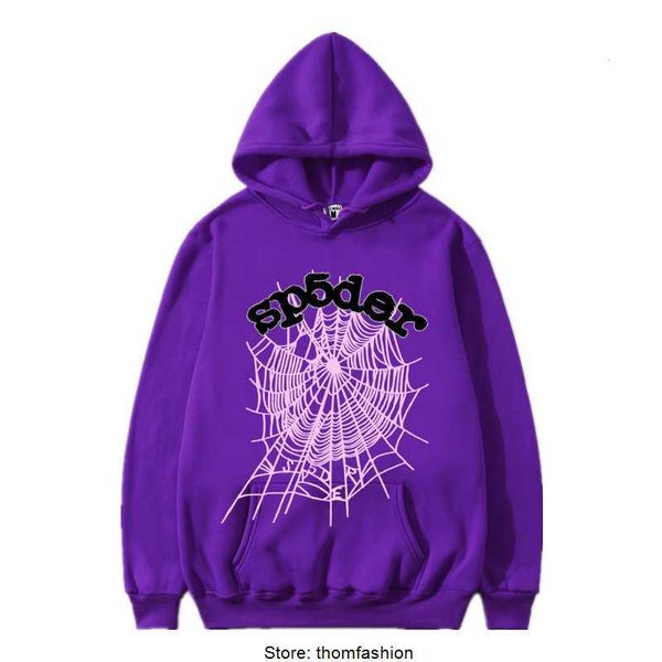 2023 purple sp5der 555555 pullover hoodie men women streetwear young thug oversized spiderweb hoodies for men y2k, Black
2023 purple sp5der 555555 pullover hoodie men women streetwear young thug oversized spiderweb hoodies for men y2k, Black