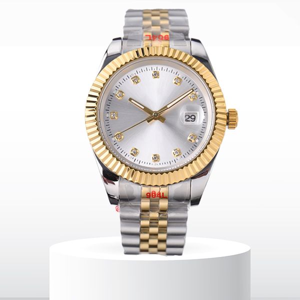 wrist watch for women men watches 36 41mm full stainless steel luminous 50m waterproof pink gold ffolding buckle couples style classic montr, Slivery;brown
wrist watch for women men watches 36 41mm full stainless steel luminous 50m waterproof pink gold ffolding buckle couples style classic montr, Slivery;brown