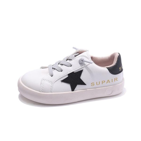 athletic kids shoes trainers toe footwear boys shoes, girls soft leather dirty spring board white autumn casual f15053, Black
athletic kids shoes trainers toe footwear boys shoes, girls soft leather dirty spring board white autumn casual f15053, Black