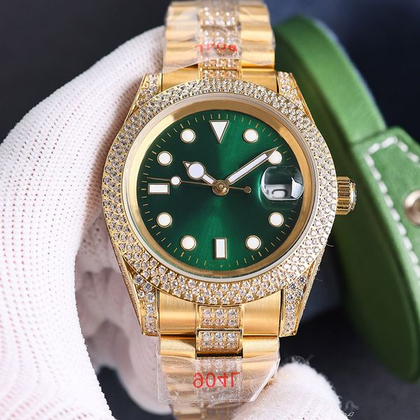 diamond watch mens automatic mechanical movement watches 41mm sapphire women wristwatches luminous waterproof montre de luxe, Slivery;brown
diamond watch mens automatic mechanical movement watches 41mm sapphire women wristwatches luminous waterproof montre de luxe, Slivery;brown