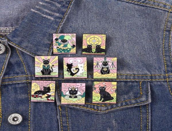 cats tarot enamel pins custom lovers fools justice brooches lapel badges punk gothic animal cards jewelry gift for friends2465980, Blue
cats tarot enamel pins custom lovers fools justice brooches lapel badges punk gothic animal cards jewelry gift for friends2465980, Blue