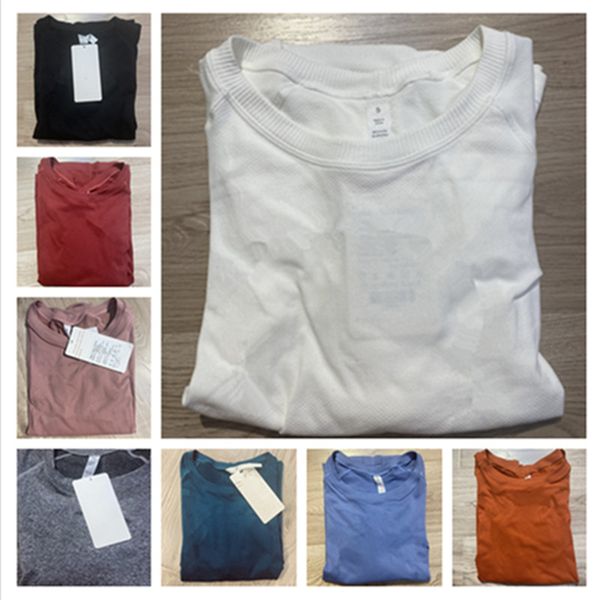 lu-001 yoga womens wear swiftly tech ladies sports t shirts long sleeve outfit t-shirts moisture wicking knit high elastic fitness workout w
lu-001 yoga womens wear swiftly tech ladies sports t shirts long sleeve outfit t-shirts moisture wicking knit high elastic fitness workout w
