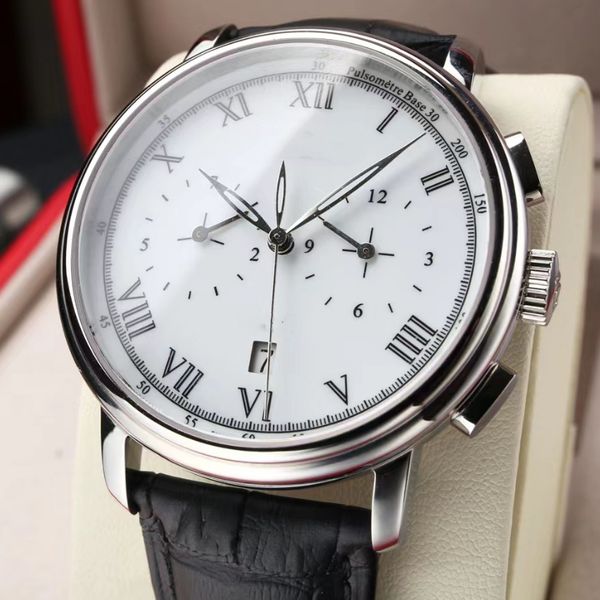 high-quality luxury watch classic timing creator full function reproduction 9100 movement waterproof 50m men's sports casual watch sapp, Slivery;brown
high-quality luxury watch classic timing creator full function reproduction 9100 movement waterproof 50m men's sports casual watch sapp, Slivery;brown