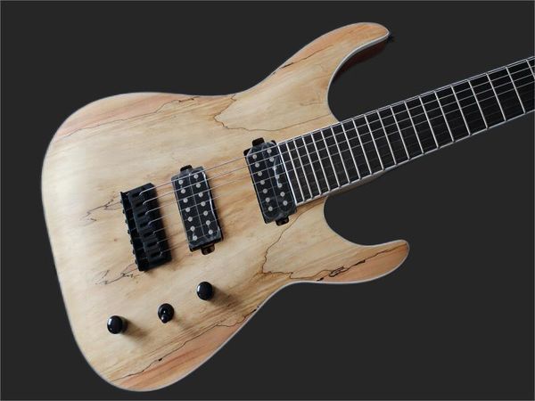 7 string electric guitar with standard maple floor, open double wire pickup, maple neck guitar, custom accepted
7 string electric guitar with standard maple floor, open double wire pickup, maple neck guitar, custom accepted