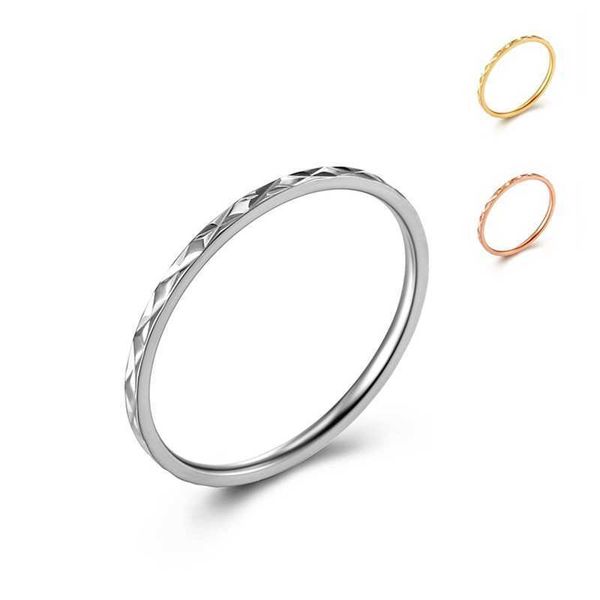 band rings 1mm thin stackable ring stainless steel faceted knuckle midi ring for women girl size 3-10 aa230524, Silver
band rings 1mm thin stackable ring stainless steel faceted knuckle midi ring for women girl size 3-10 aa230524, Silver