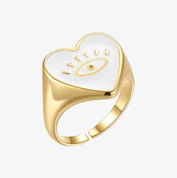 couple rings enfashion eye ring for women stainless steel cute heart 2022 fashion jewelry gold color anillos mujer christmas r21436501917, Silver
couple rings enfashion eye ring for women stainless steel cute heart 2022 fashion jewelry gold color anillos mujer christmas r21436501917, Silver