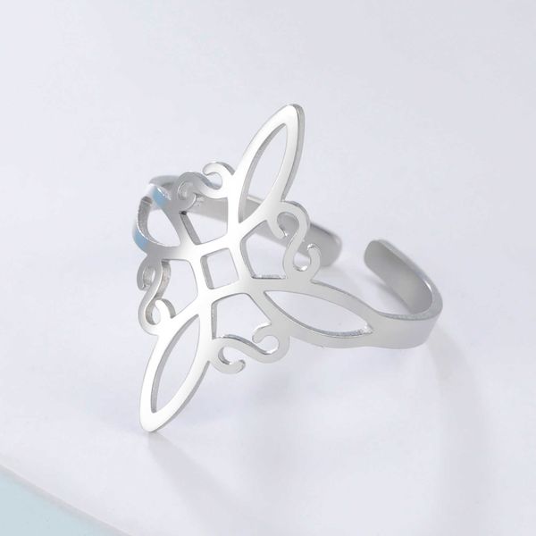 band rings witch knot stainless steel ring witchcraft silver color supernatural ring celtics knot cross wiccan protection amulet jewelry aa2
band rings witch knot stainless steel ring witchcraft silver color supernatural ring celtics knot cross wiccan protection amulet jewelry aa2