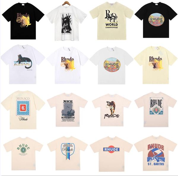 rhude mens t-shirts designer for woman men shirts print letter loose high street fashion tee asian size, White;black
rhude mens t-shirts designer for woman men shirts print letter loose high street fashion tee asian size, White;black