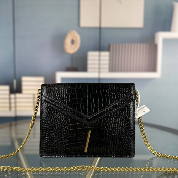 women crossbody bag small square bag chain wallet single shoulder bag crocodile embossing glossy leather hardware three dimensional letter h
women crossbody bag small square bag chain wallet single shoulder bag crocodile embossing glossy leather hardware three dimensional letter h