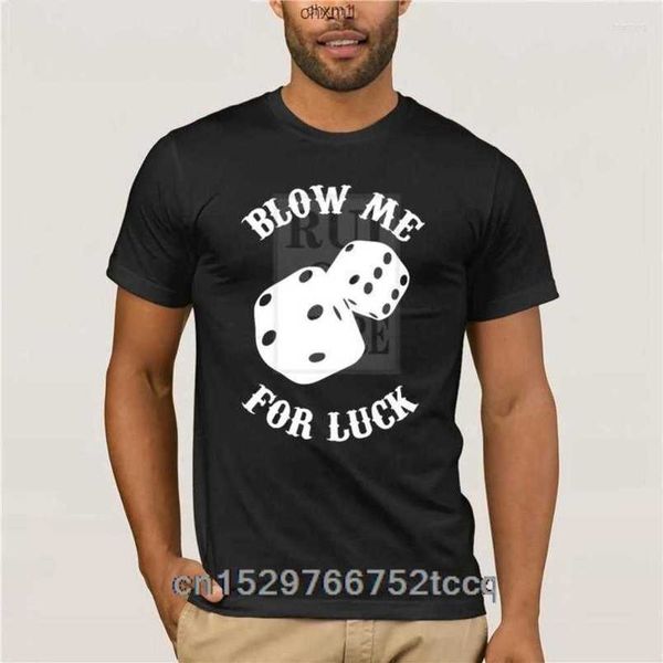 men's t shirts t-shirt blow me for luck dice rude offensive novelty drinking black 2023 fashion cotton summercb3lcb3l, White;black
men's t shirts t-shirt blow me for luck dice rude offensive novelty drinking black 2023 fashion cotton summercb3lcb3l, White;black