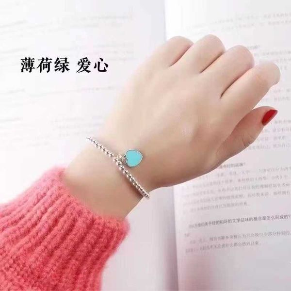 factory designer t bangle t home bracelet 925 sterling silver heart shaped enamel blue heart red heart buddha bead fashion bracelet rh49, Black
factory designer t bangle t home bracelet 925 sterling silver heart shaped enamel blue heart red heart buddha bead fashion bracelet rh49, Black