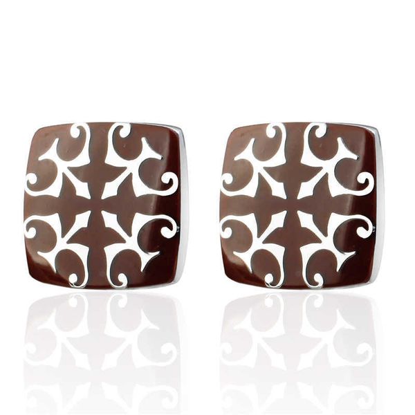 cuff links c-man luxury shirt red flower enamel men's brand cufflinks abotoaduras jewelry g220525, Silver
cuff links c-man luxury shirt red flower enamel men's brand cufflinks abotoaduras jewelry g220525, Silver