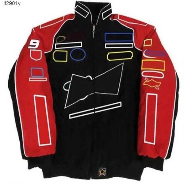 f1 formula one jacket 2022 new embroidered racing suit nizl, White;black