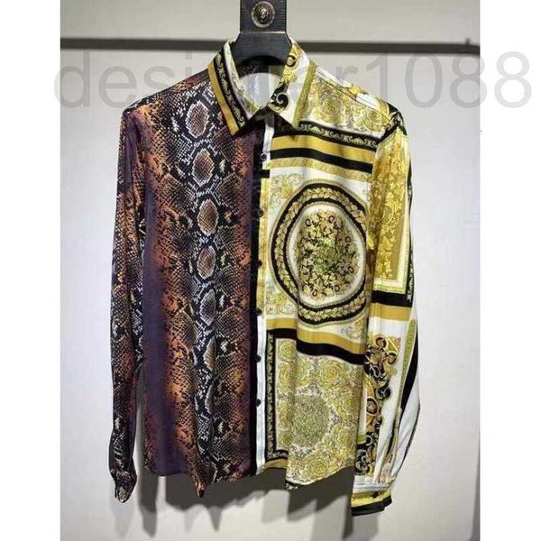 designer hip hop medusa casual silk shirt men long sleeve tshirt fashion hawaii print cardigan coat fd shirt mens thin jacket splicing shirt, White;black
designer hip hop medusa casual silk shirt men long sleeve tshirt fashion hawaii print cardigan coat fd shirt mens thin jacket splicing shirt, White;black