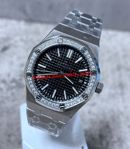 luxury watches 37mm ro 15450 15450st diamond bezel mechanical automatic movement sapphire stainless steel luminous sport wristwatches, Slivery;brown
luxury watches 37mm ro 15450 15450st diamond bezel mechanical automatic movement sapphire stainless steel luminous sport wristwatches, Slivery;brown