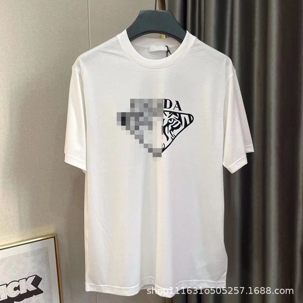 new t-shirt summer printing round neck loose short sleeves men and women couple's parent-child style, White;black
new t-shirt summer printing round neck loose short sleeves men and women couple's parent-child style, White;black