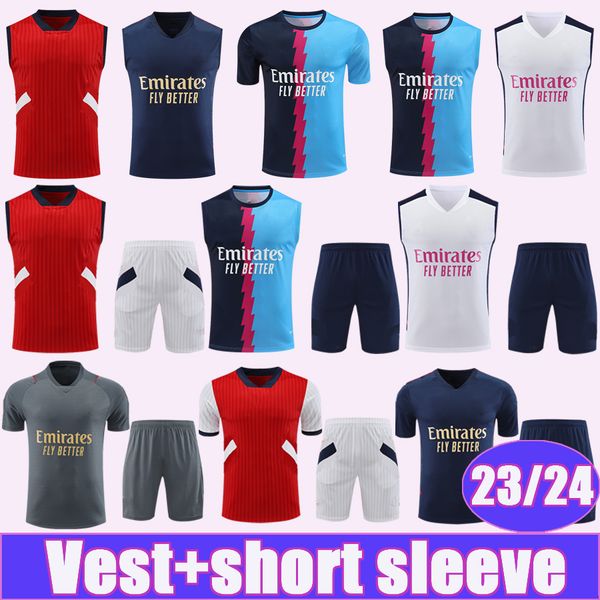 2023 2024 saka smith rowe training wear short sleeve kit soccer jerseys tierney white thomas gabriel odegaard martinelli football shirt vest, Black
2023 2024 saka smith rowe training wear short sleeve kit soccer jerseys tierney white thomas gabriel odegaard martinelli football shirt vest, Black
